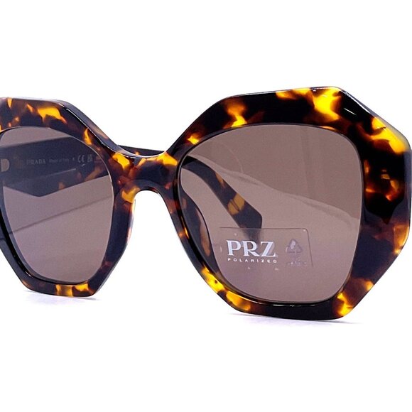 Prada SPR16W VAU-05C Sunglasses Havana Brown Gradient Lens 53mm - Picture 1 of 4